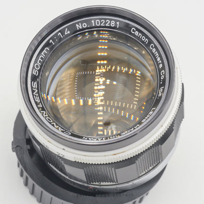 CANON 50MM F1.4 LTM (LEICA M39) STANDARD LENS