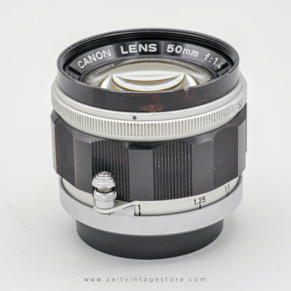 CANON 50MM F1.4 LTM (LEICA M39) STANDARD LENS