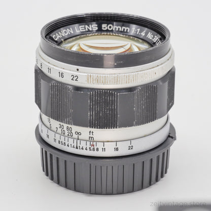 CANON 50MM 1:1,4 F1,4 LTM (LEICA M39) STANDARD LENS