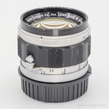 CANON 50MM 1:1,4 F1,4 LTM (LEICA M39) STANDARD LENS