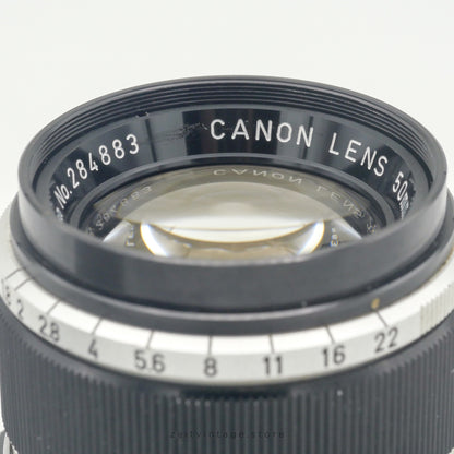 CANON 50MM F1.8 LTM (LEICA M39) STANDARD LENS