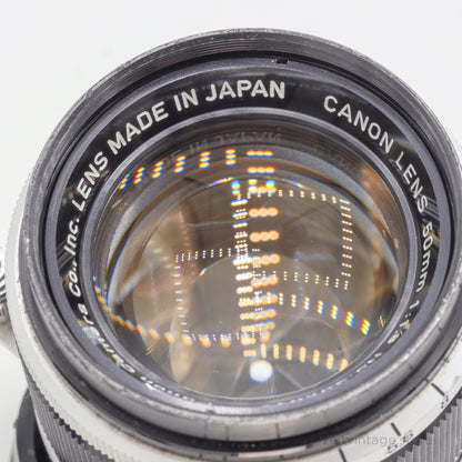 CANON 50MM 1:1,8 F1,8 LTM (LEICA M39) STANDARD LENS