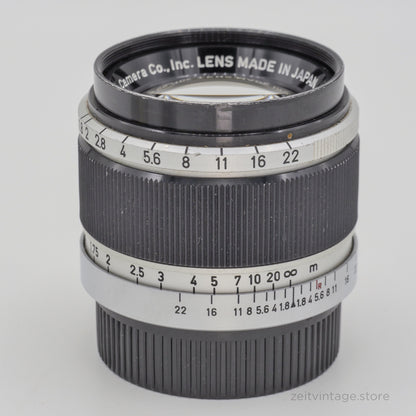 CANON 50MM 1:1,8 F1,8 LTM (LEICA M39) STANDARD LENS