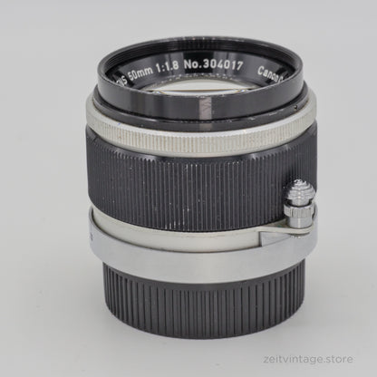 CANON 50MM 1:1,8 F1,8 LTM (LEICA M39) STANDARD LENS
