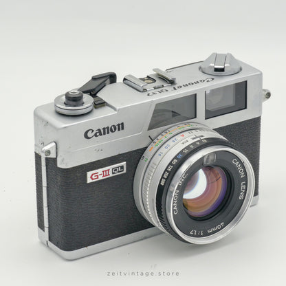 CANON CANONET QL17 G-III JAPAN RANGEFINDER