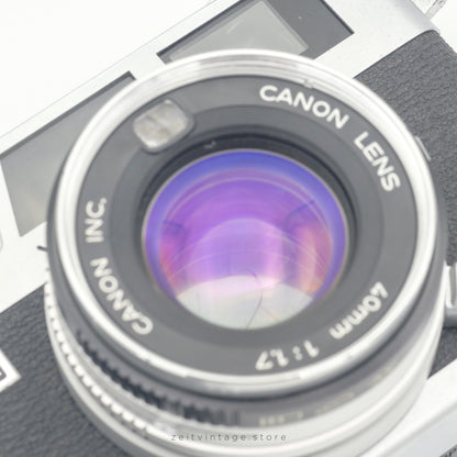 CANON CANONET QL17 G-III JAPAN RANGEFINDER