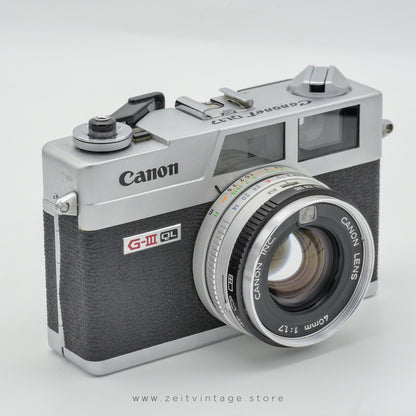 CANON CANONET QL17 G-III JAPAN RANGEFINDER