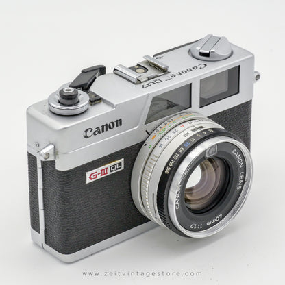 CANON CANONET QL17 G-III JAPAN RANGEFINDER