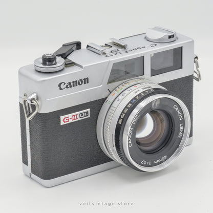 CANON CANONET QL17 G-III JAPAN RANGEFINDER