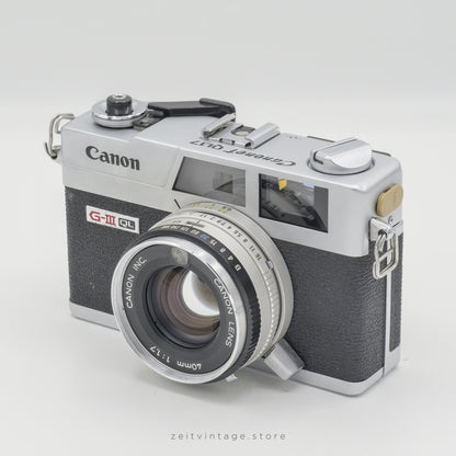 CANON CANONET QL17 G-III TAIWAN RANGEFINDER