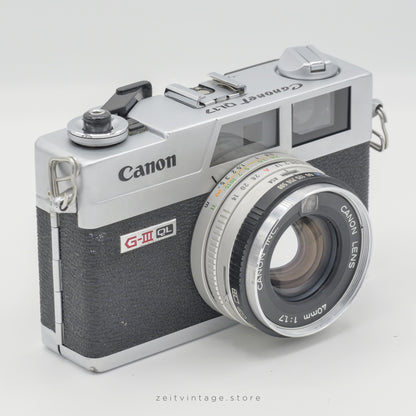 CANON CANONET QL17 G-III TAIWAN RANGEFINDER