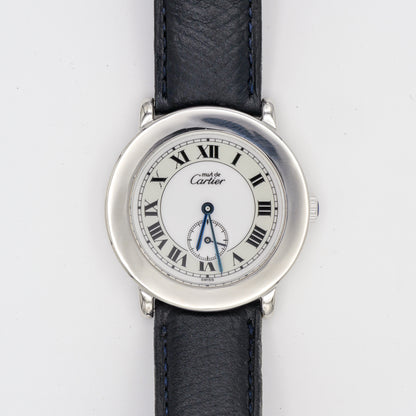 CARTIER MUST DE CARTIER RONDE 925 REF. 1815-1