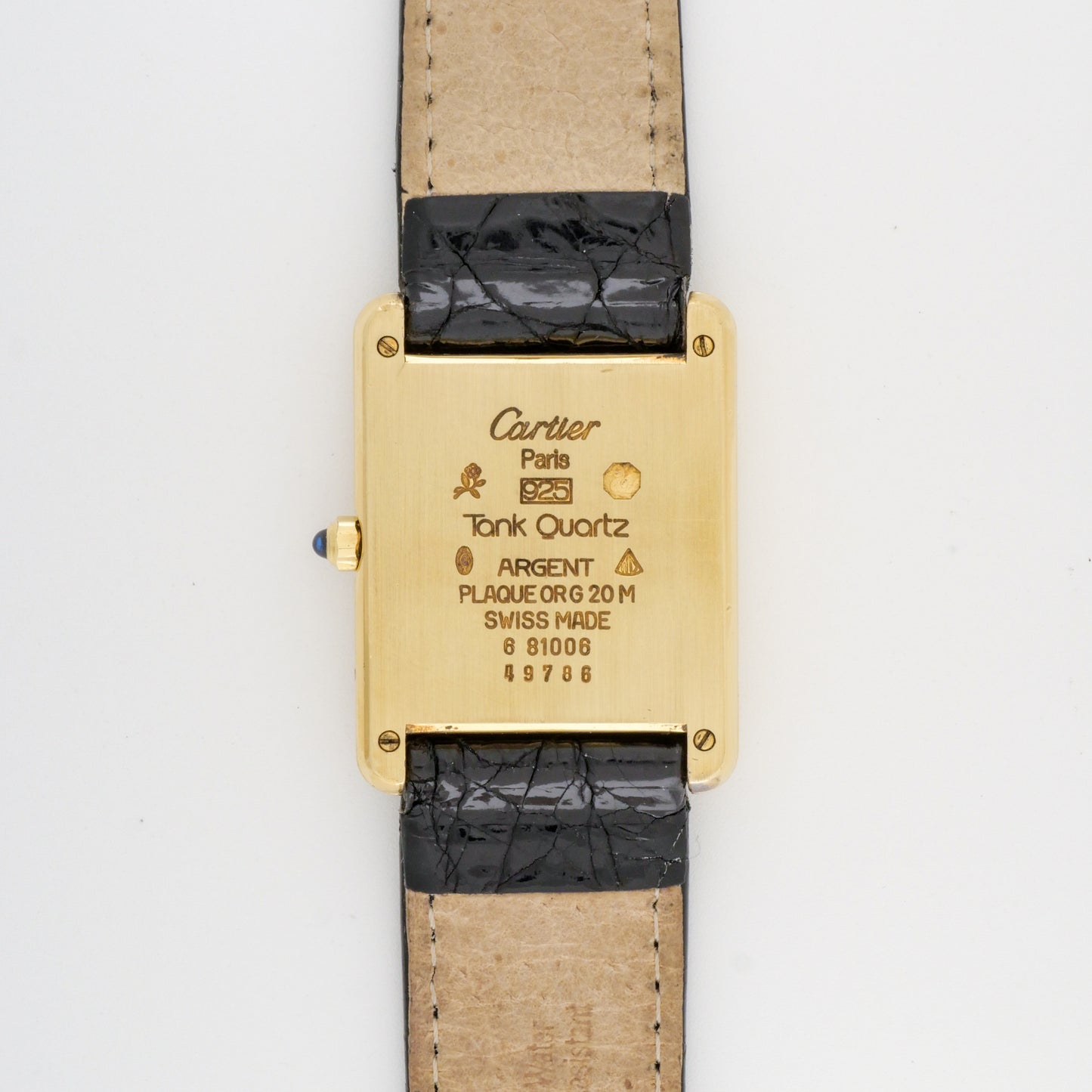 CARTIER MUST DE CARTIER TANK REF. 681006