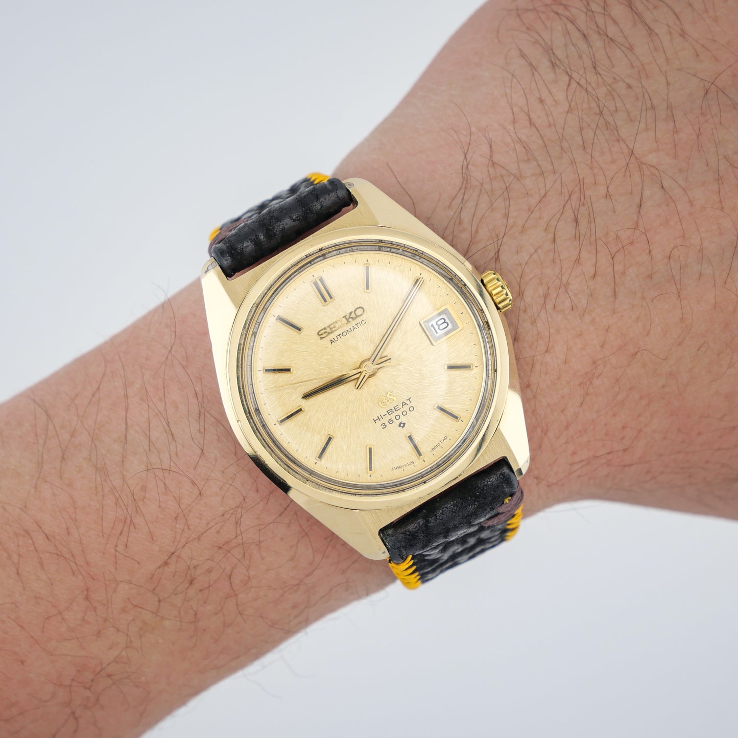 GRAND SEIKO GS AUTOMATIC HI-BEAT REF. 6145-8000