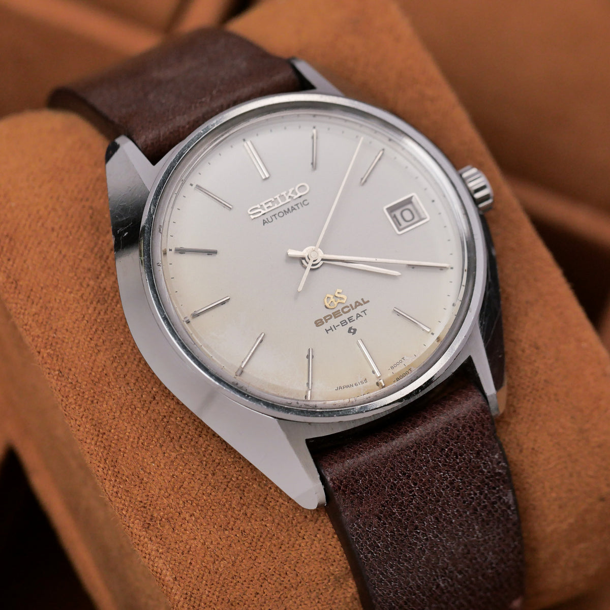 GRAND SEIKO GS SPECIAL HI-BEAT AUTOMATIC 36000 REF. 6155-8000 