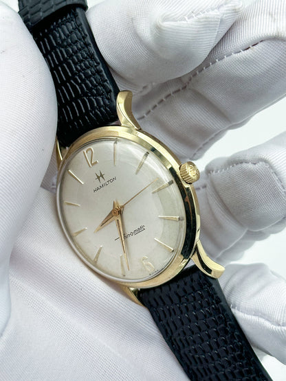 HAMILTON THIN-O-MATIC AUTOMATIC 10K GOLD FILLED REF. E35319