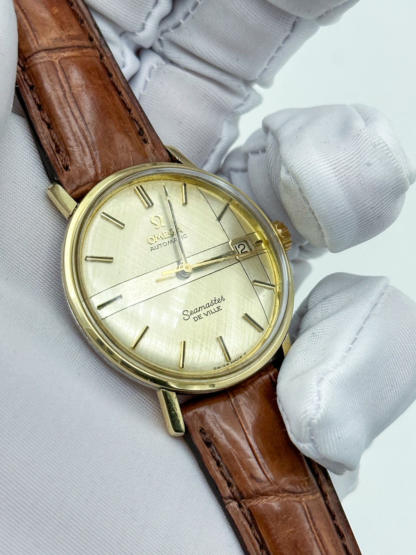 OMEGA SEAMASTER DE VILLE AUTOMATIC RARE DIAL REF. 166.020