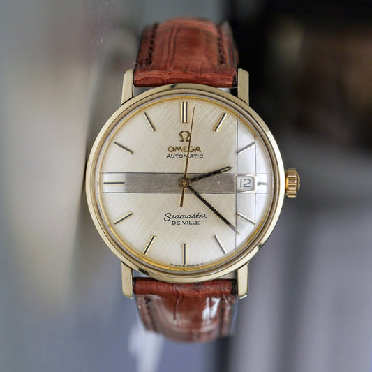 OMEGA SEAMASTER DE VILLE AUTOMATIC RARE DIAL REF. 166.020