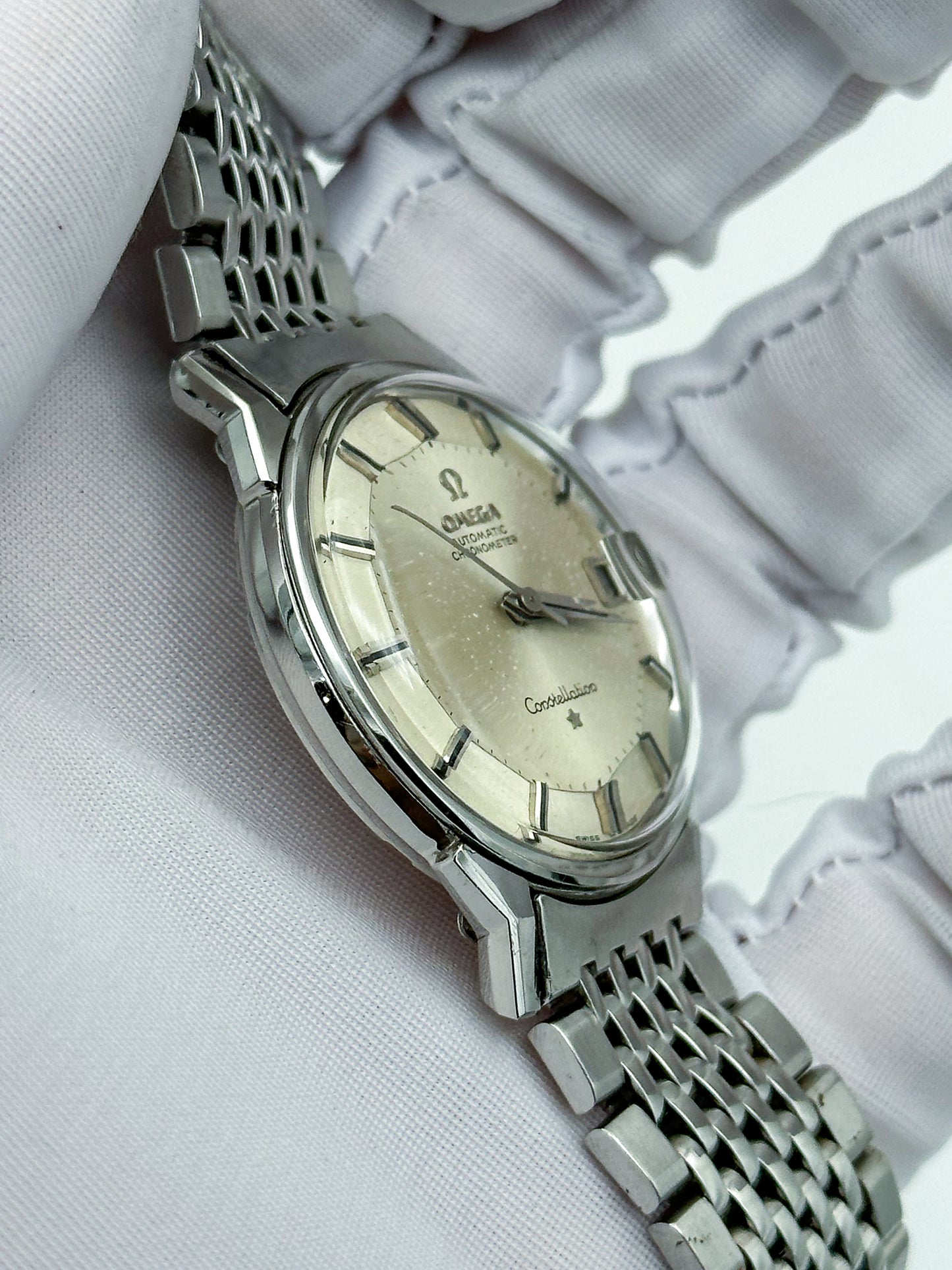 OMEGA CONSTELLATION "PIE PAN" CHRONOMETER AUTOMATIC REF. 168.005