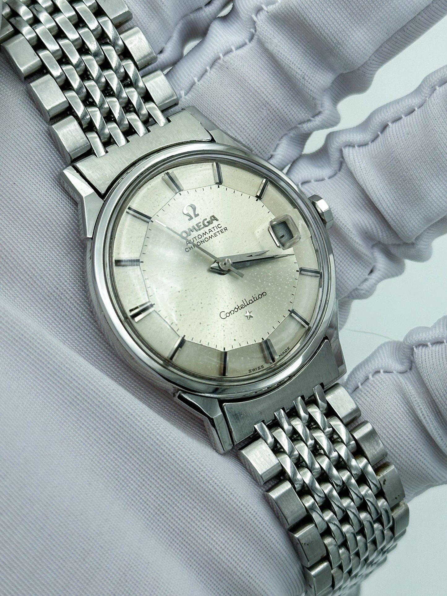 OMEGA CONSTELLATION "PIE PAN" CHRONOMETER AUTOMATIC REF. 168.005