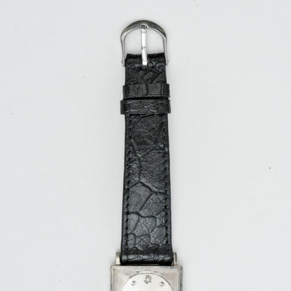 LONGINES 10K WHITE GOLD FILLED & DIAMONDS HOUR MARKERS REF. 3700-528