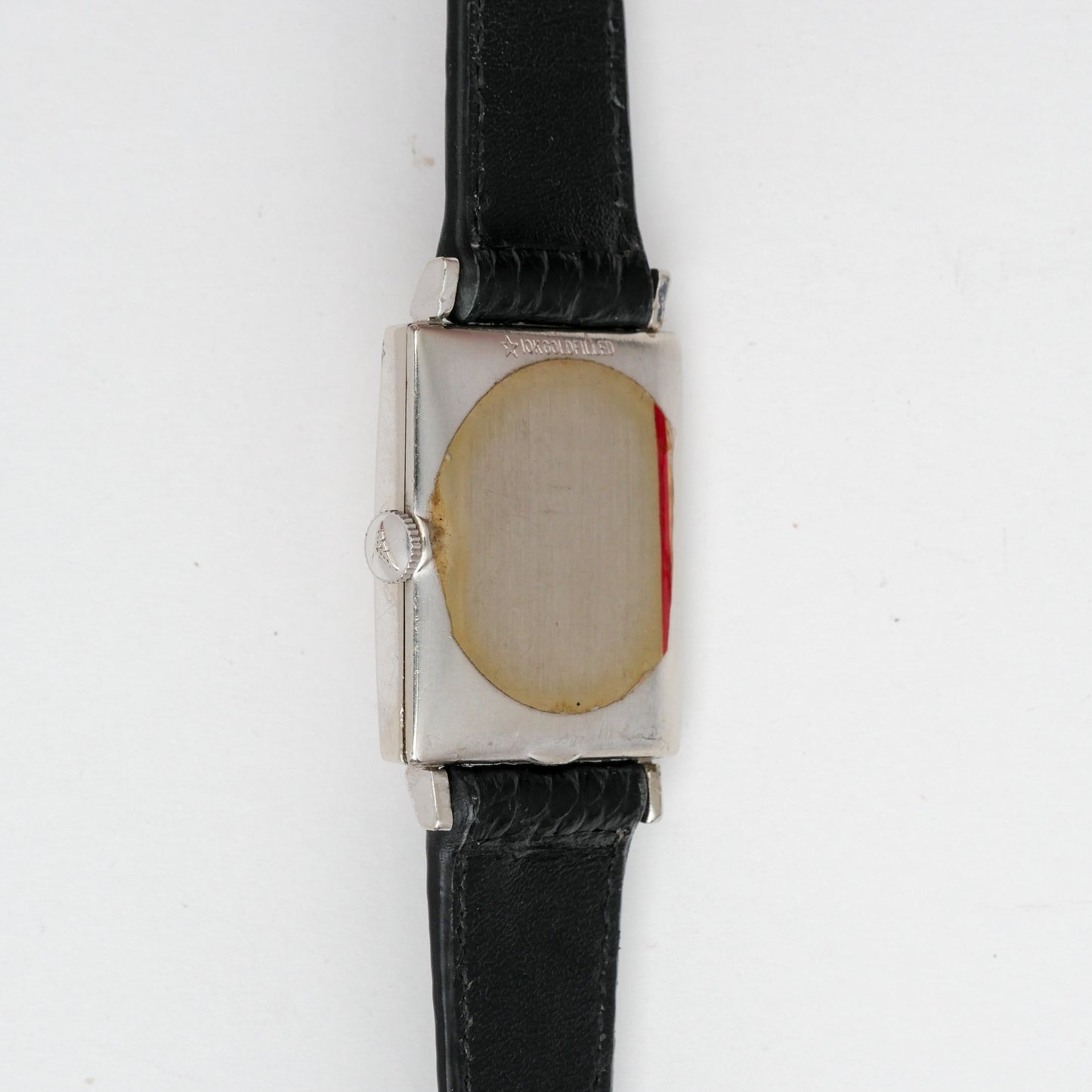 LONGINES 10K WHITE GOLD FILLED & DIAMONDS HOUR MARKERS REF. 3700-528