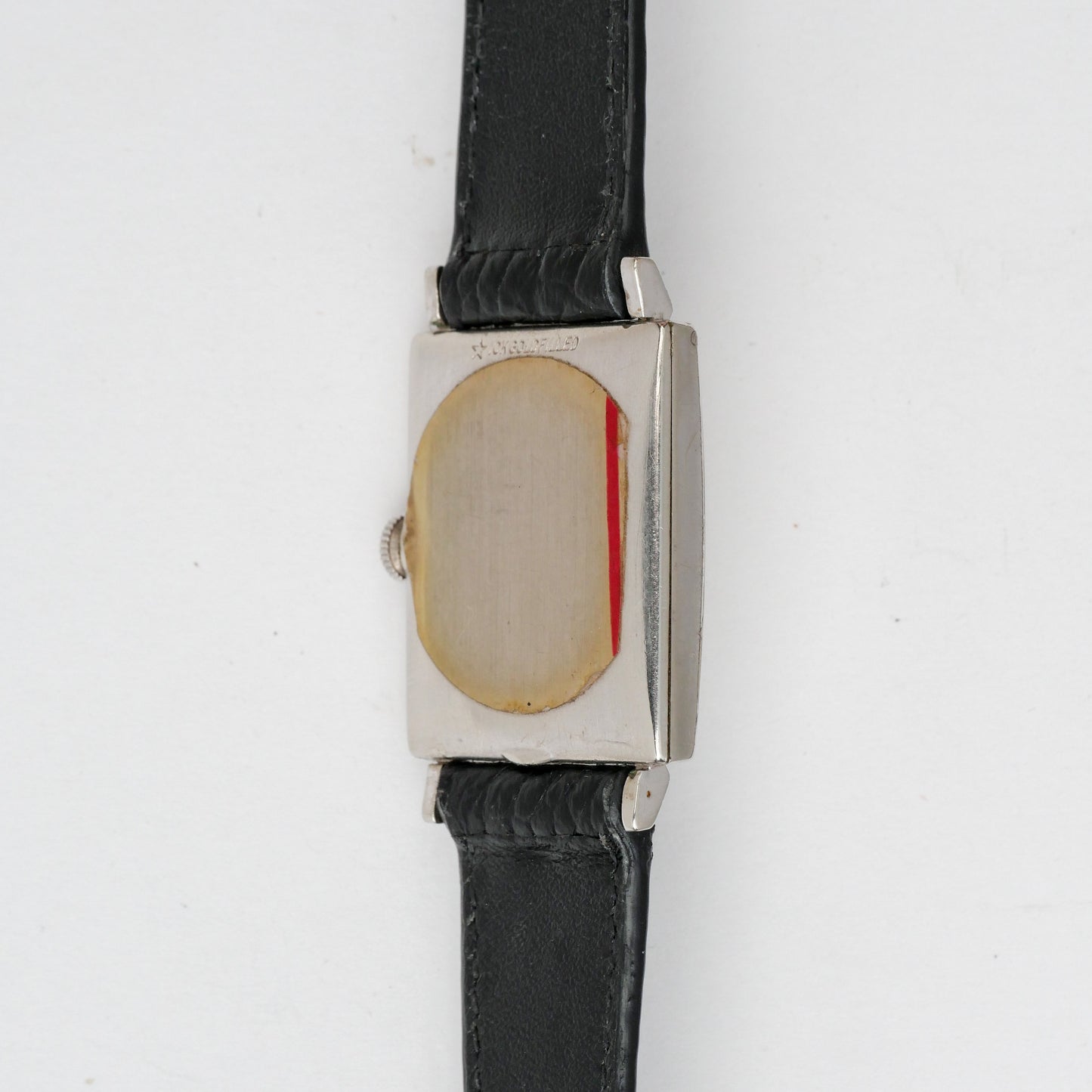 LONGINES 10K WHITE GOLD FILLED & DIAMONDS HOUR MARKERS REF. 3700-528