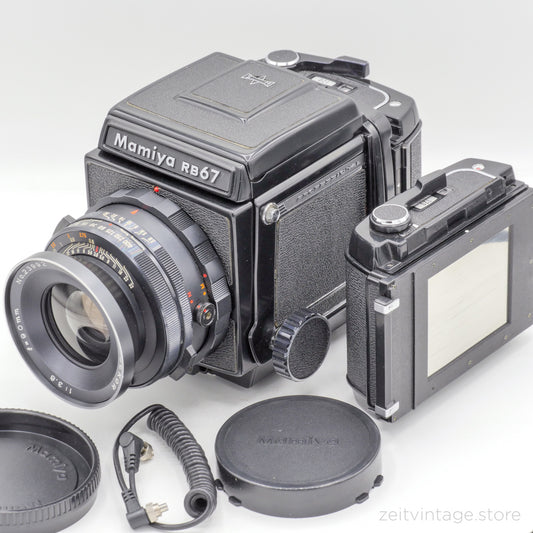 MAMIYA RB67 6x7 PRO + SEKOR 90MM F3.8 + 2 220 FILM MAGAZINE