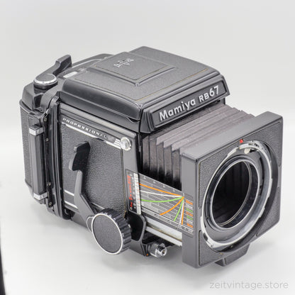 MAMIYA RB67 6x7 PRO + SEKOR 90MM F3.8 + 2 220 FILM MAGAZINE