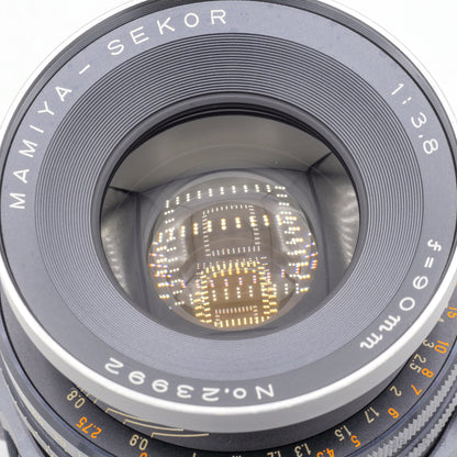 MAMIYA RB67 6x7 PRO + SEKOR 90MM F3.8 + 2 220 FILM MAGAZINE