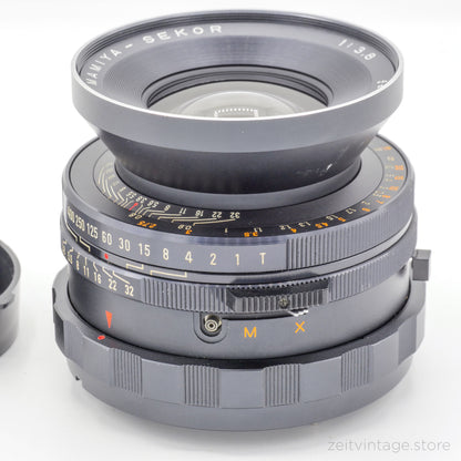 MAMIYA RB67 6x7 PRO + SEKOR 90MM F3.8 + 2 220 FILM MAGAZINE