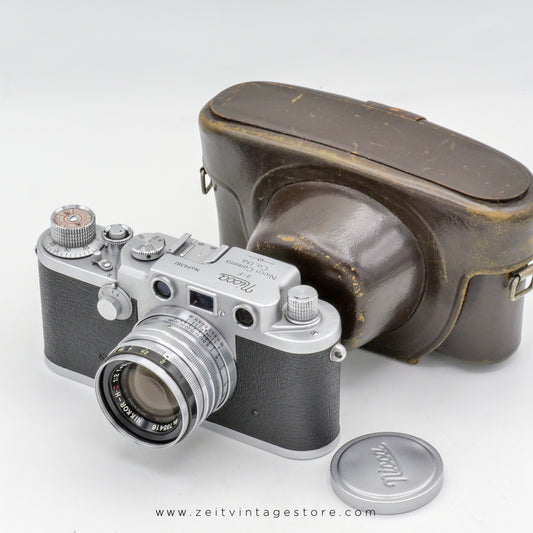 NIKON NICCA 3-F + NIKKOR-H.C 50mm F2 (LEICA M39 MOUNT) RANGEFINDER 94381