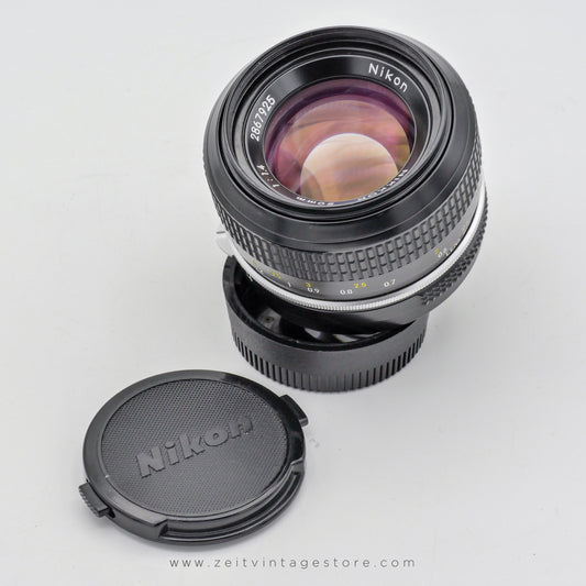 NIKON NIKKOR 50MM F1.4 (NIKON F MOUNT) MANUAL FOCUS LENS