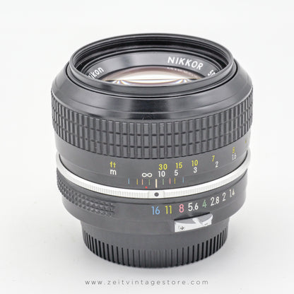 NIKON NIKKOR 50MM F1.4 (NIKON F MOUNT) MANUAL FOCUS LENS