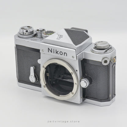 NIKON F + STANDARD PRISM + WAIST-LEVEL FINDER