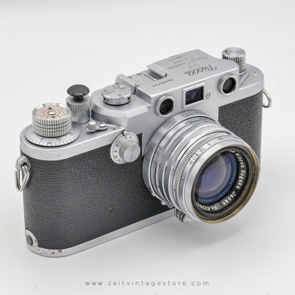 NIKON NICCA 3-F + NIKKOR-H.C 50mm F2 (LEICA M39 MOUNT) RANGEFINDER