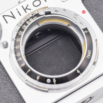 NIKON S2 NIPPON KOGAKU + NIKKOR-S.C 50MM F1.4 RANGEFINDER 6194485