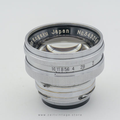 NIKON S2 NIPPON KOGAKU + NIKKOR-S.C 50MM F1.4 RANGEFINDER 6153553