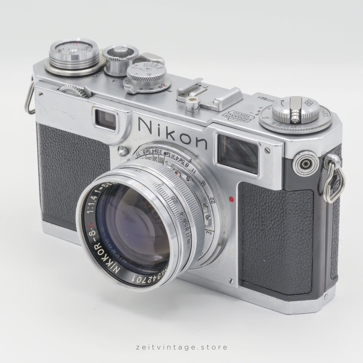 NIKON S2 NIPPON KOGAKU + NIKKOR-S.C 50MM F1.4 RANGEFINDER