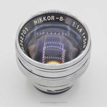 NIKON S2 NIPPON KOGAKU + NIKKOR-S.C 50MM F1.4 RANGEFINDER