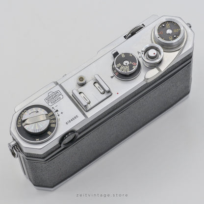 NIKON S2 BLACK DIAL + NIKKOR-S.C 50MM F1.4 RANGEFINDER