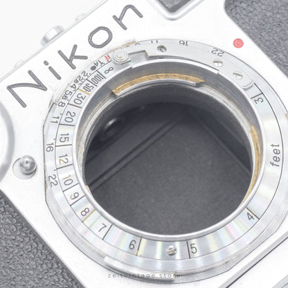 NIKON S2 NIPPON KOGAKU + NIKKOR-S.C 50MM F1.4 RANGEFINDER