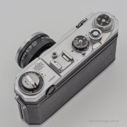 NIKON S2 BLACK DIAL + NIKKOR-S 50MM F1.4 RANGEFINDER