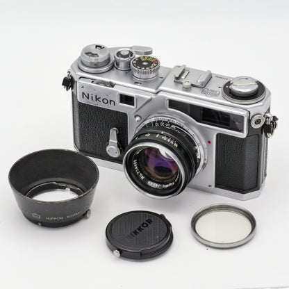 NIKON SP NIPPON KOGAKU + NIKKOR-H.C 50MM F2 RANGEFINDER 6223690