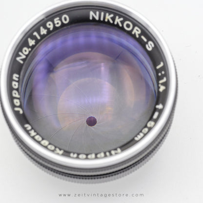 NIKON SP NIPPON KOGAKU + NIKKOR-S.C 50MM F1.4 RANGEFINDER