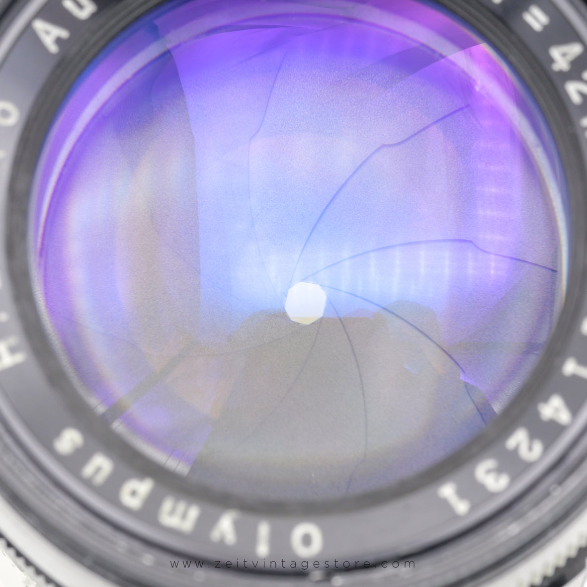 OLYMPUS H.ZUIKO 42MM F1.2 AUTO-S (OLYMPUS PEN F/FT/FV) MANUAL FOCUS STANDARD LENS