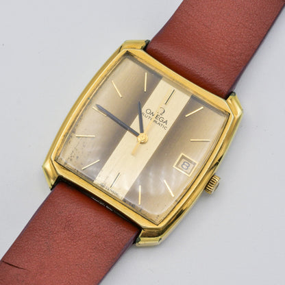 OMEGA DE VILLE AUTOMATIC TWO-TONE GOLD DIAL REF. 162.048
