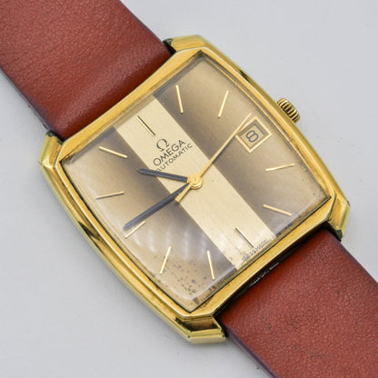 OMEGA DE VILLE AUTOMATIC TWO-TONE GOLD DIAL REF. 162.048