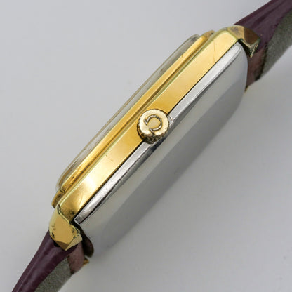 OMEGA DE VILLE AUTOMATIC TWO-TONE GOLD DIAL REF. 162.048