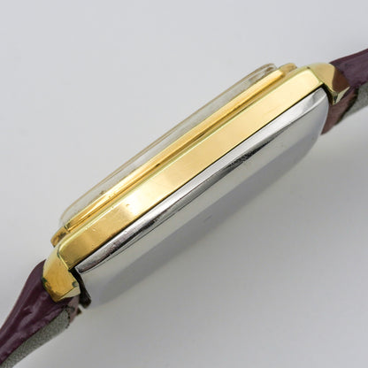 OMEGA DE VILLE AUTOMATIC TWO-TONE GOLD DIAL REF. 162.048